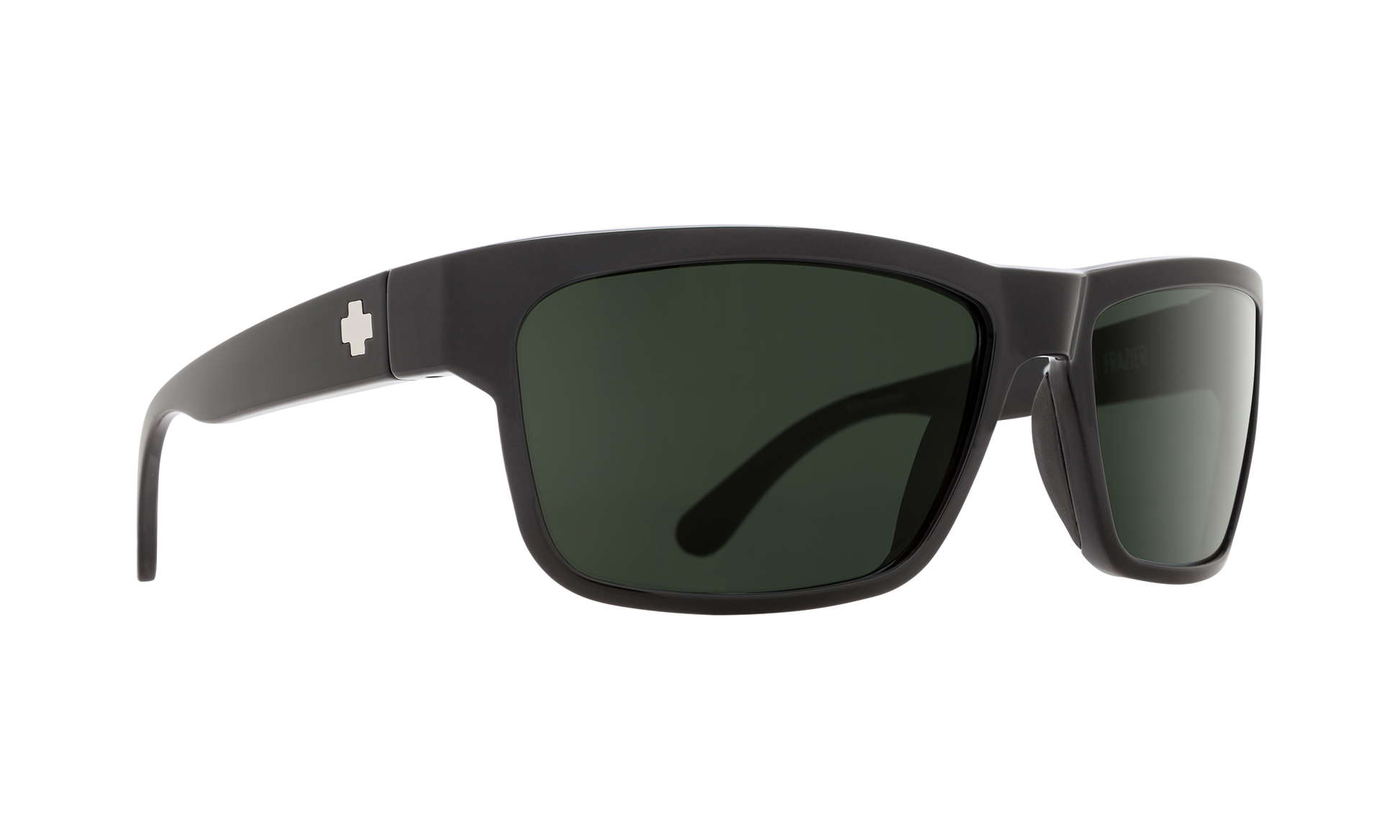 SPY Frazier Sunglasses  Happy Gray Green Polar Black  59-16-127