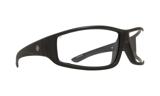 SPY Jackman Sunglasses  Clear Black ANSI  90-10-112