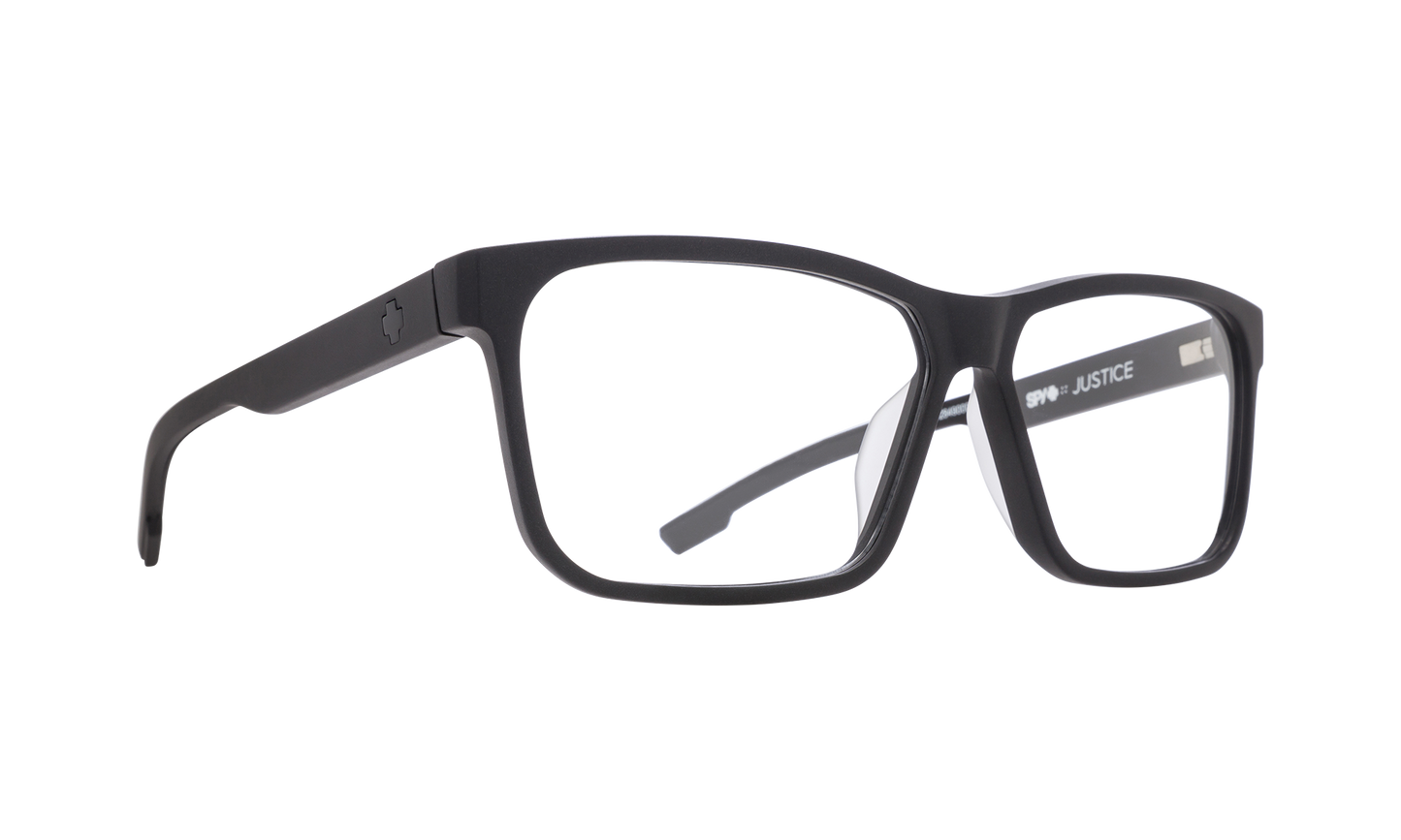 SPY JUSTICE 59 Eyeglasses   Matte Black  a tried and true 59-12-140