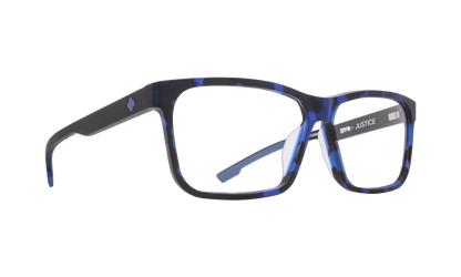 SPY JUSTICE 59 Eyeglasses   Matte Navy Tort/Matte Black  a tried and true 59-12-140