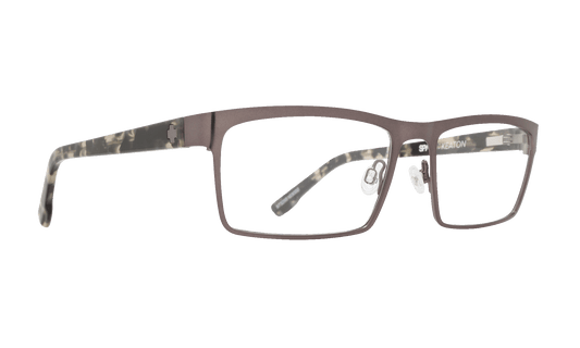 SPY KEATON Eyeglasses   Gunmetal/Army Camo Tort  a clean 54-17-145