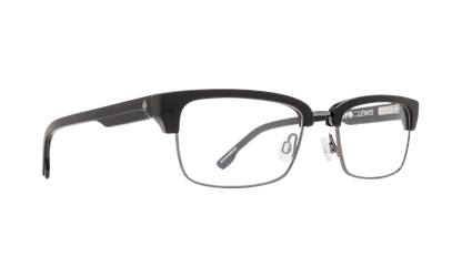 SPY LEWIS Eyeglasses   Black/Gunmetal  a well-timed 51-18-140