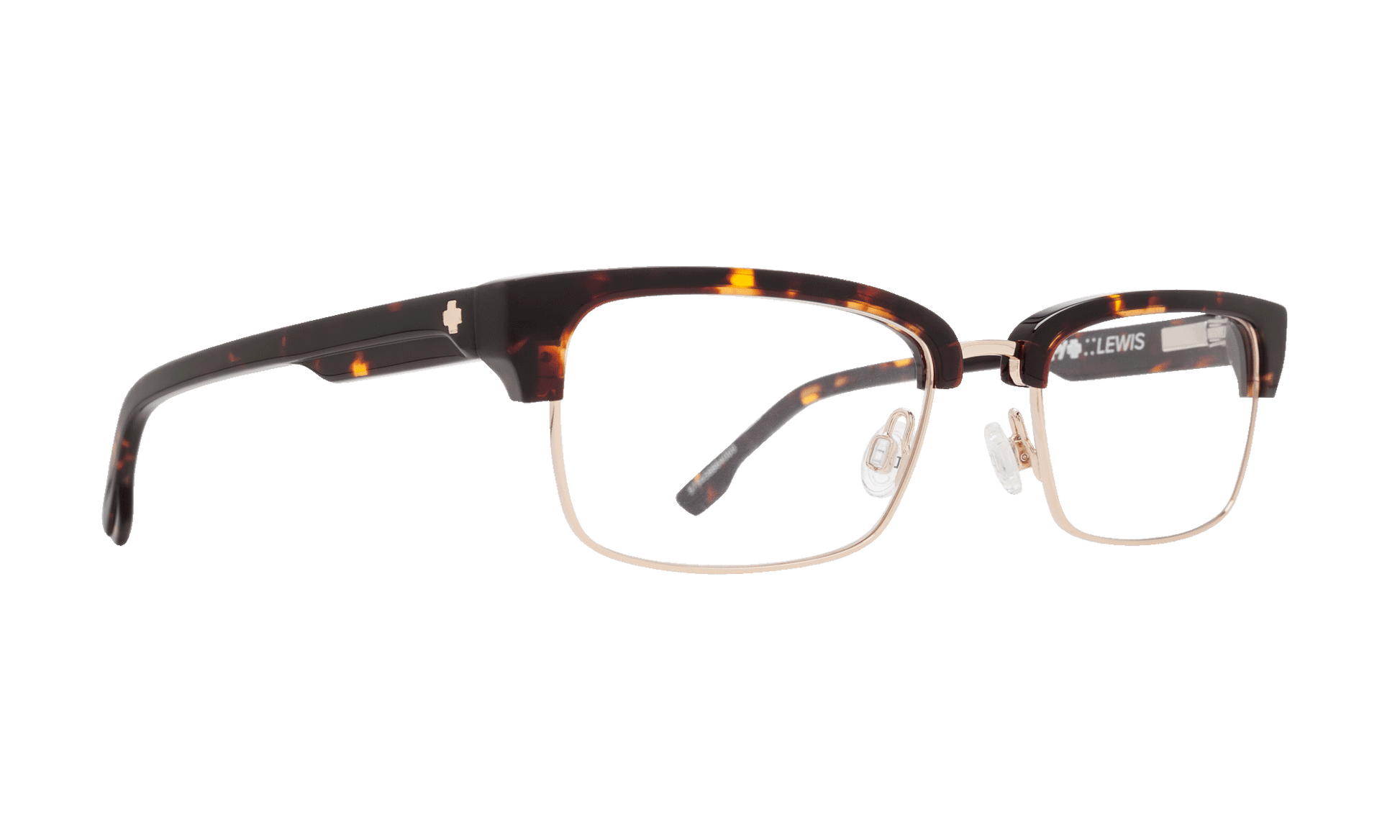 SPY LEWIS Eyeglasses   Dark Tort/Gold  a well-timed 51-18-140