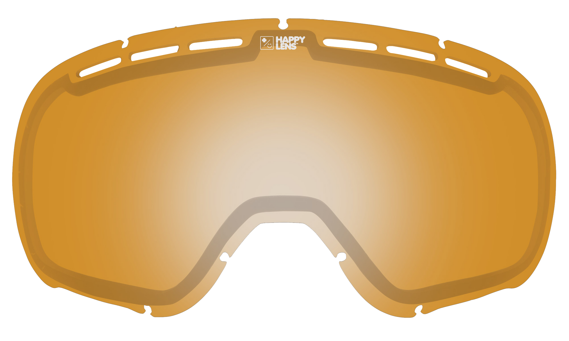 SPY Marshall Replacement Lens Replacement Lenses  HD Plus LL Persimmon with Lucid Silver Marshall Lens One Size
