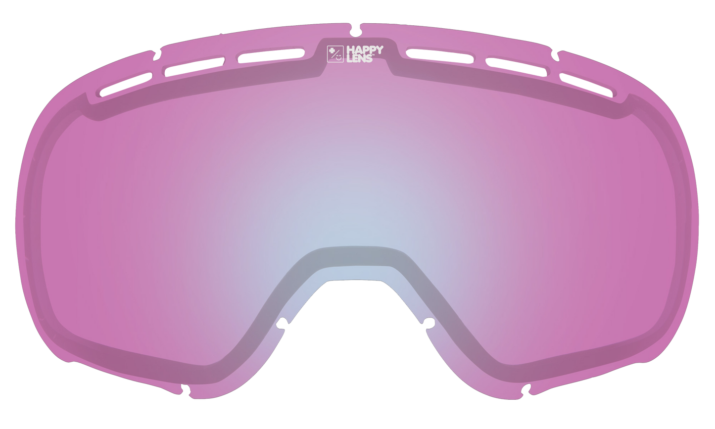SPY Marshall Replacement Lens Replacement Lenses  HD Plus LL Pink with Blue Spectra Mirror Marshall Lens One Size