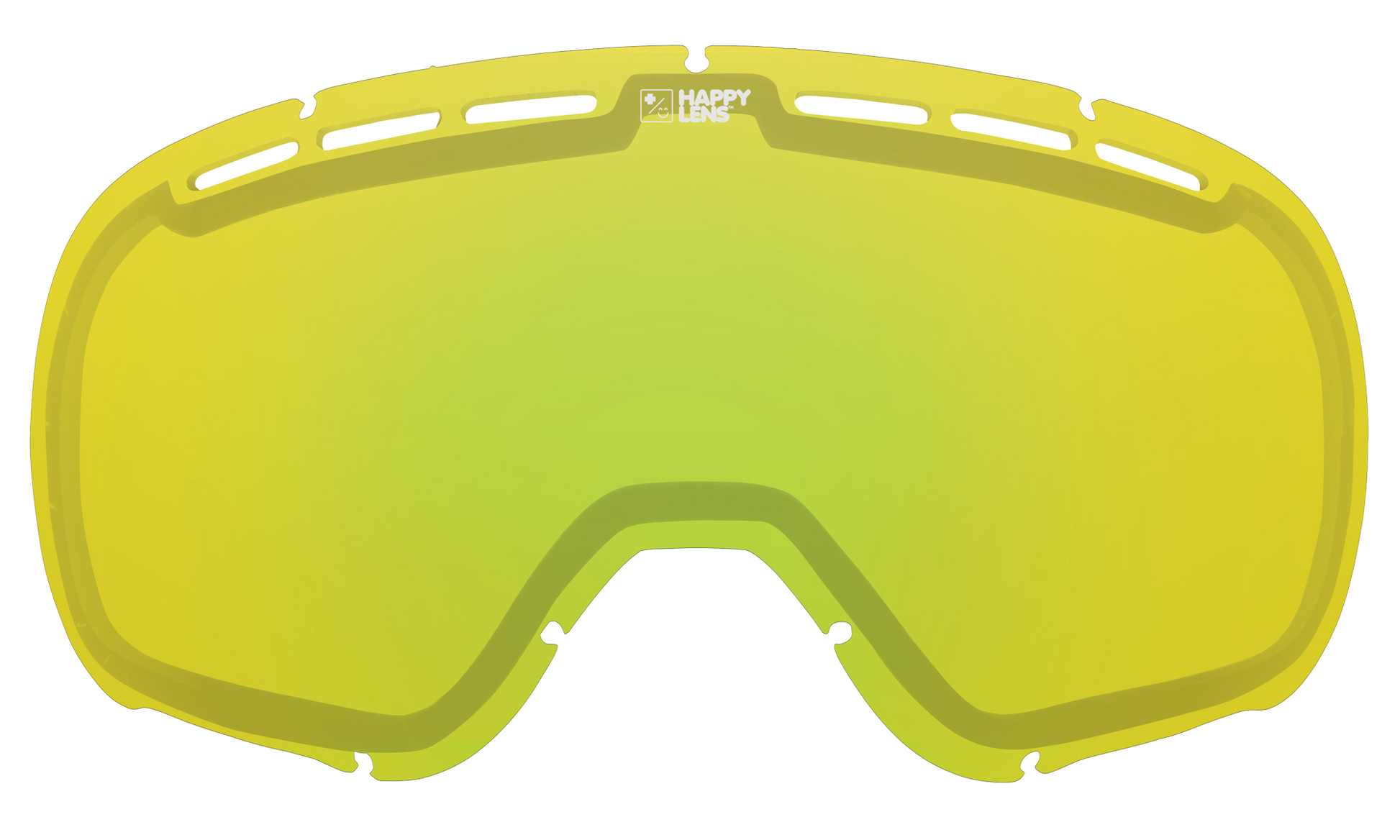 SPY Marshall Replacement Lens Replacement Lenses  HD Plus LL Yellow with Lucid Green Marshall Lens One Size