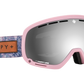 SPY Marshall Snow Goggle Goggles  Happy Gray Green with Silver Spectra ;VLT:17%; + Happy Yellow with Lucid Green ;VLT:53%; Native Nature Pink One Size