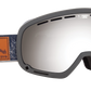 SPY Marshall Snow Goggle Goggles  Happy Gray Green with Silver Spectra + Happy Yellow with Lucid Green Spy + Danny Larsen One Size