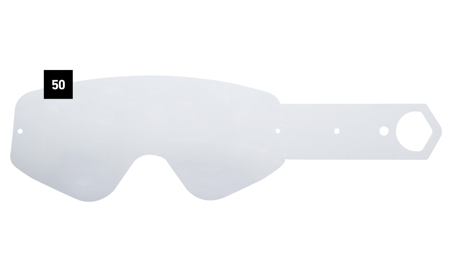 SPY Omen Tear Offs - 50 Pack Replacement Lenses   Clear One Size