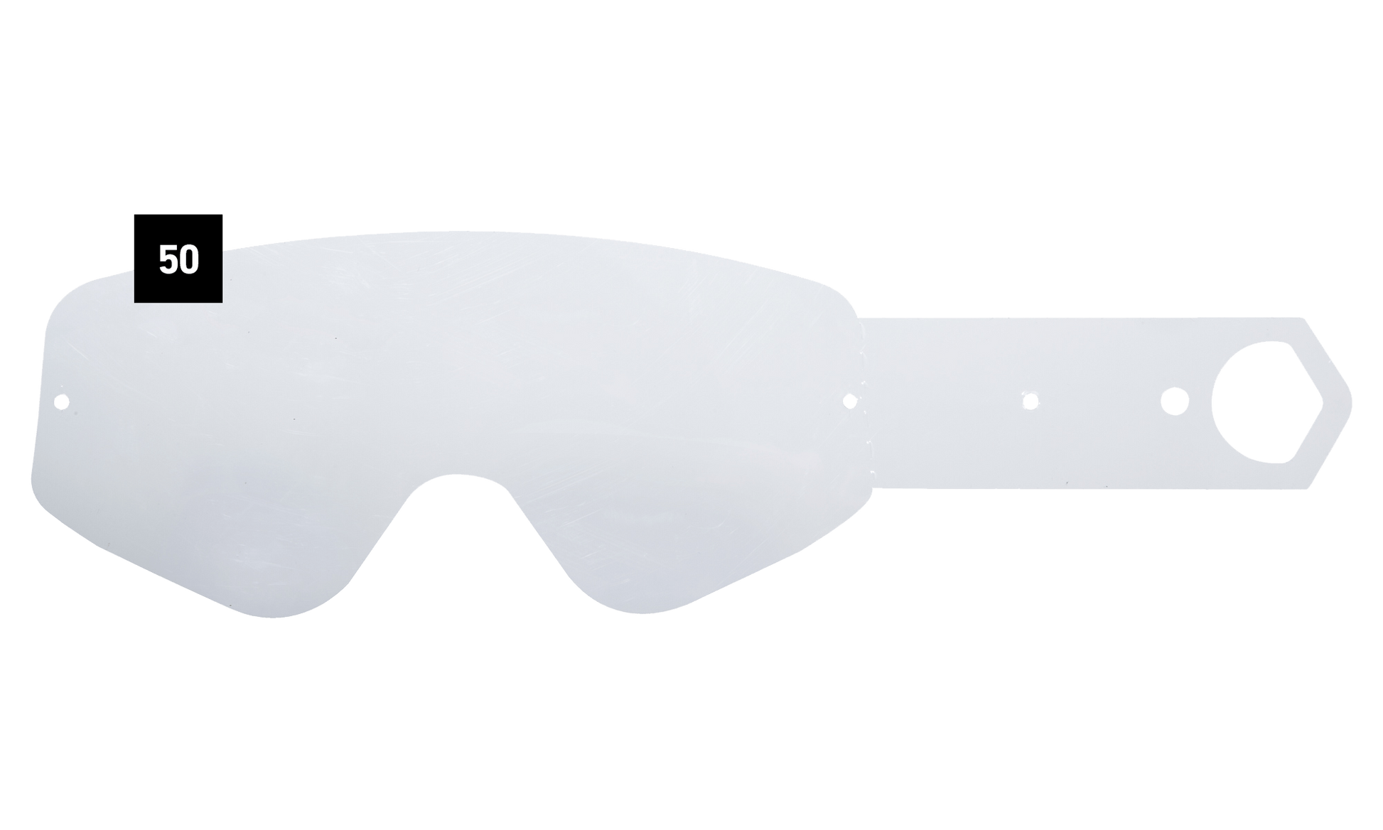SPY Omen Tear Offs - 50 Pack Replacement Lenses   Clear One Size