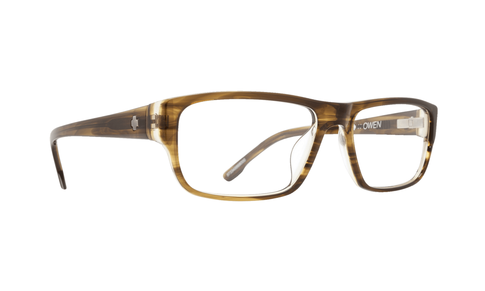 SPY OWEN Eyeglasses   Green Smoke  a masculine 53-16-140