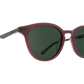 SPY Pismo Sunglasses  Happy Gray Green Translucent Garnet  50-20-145