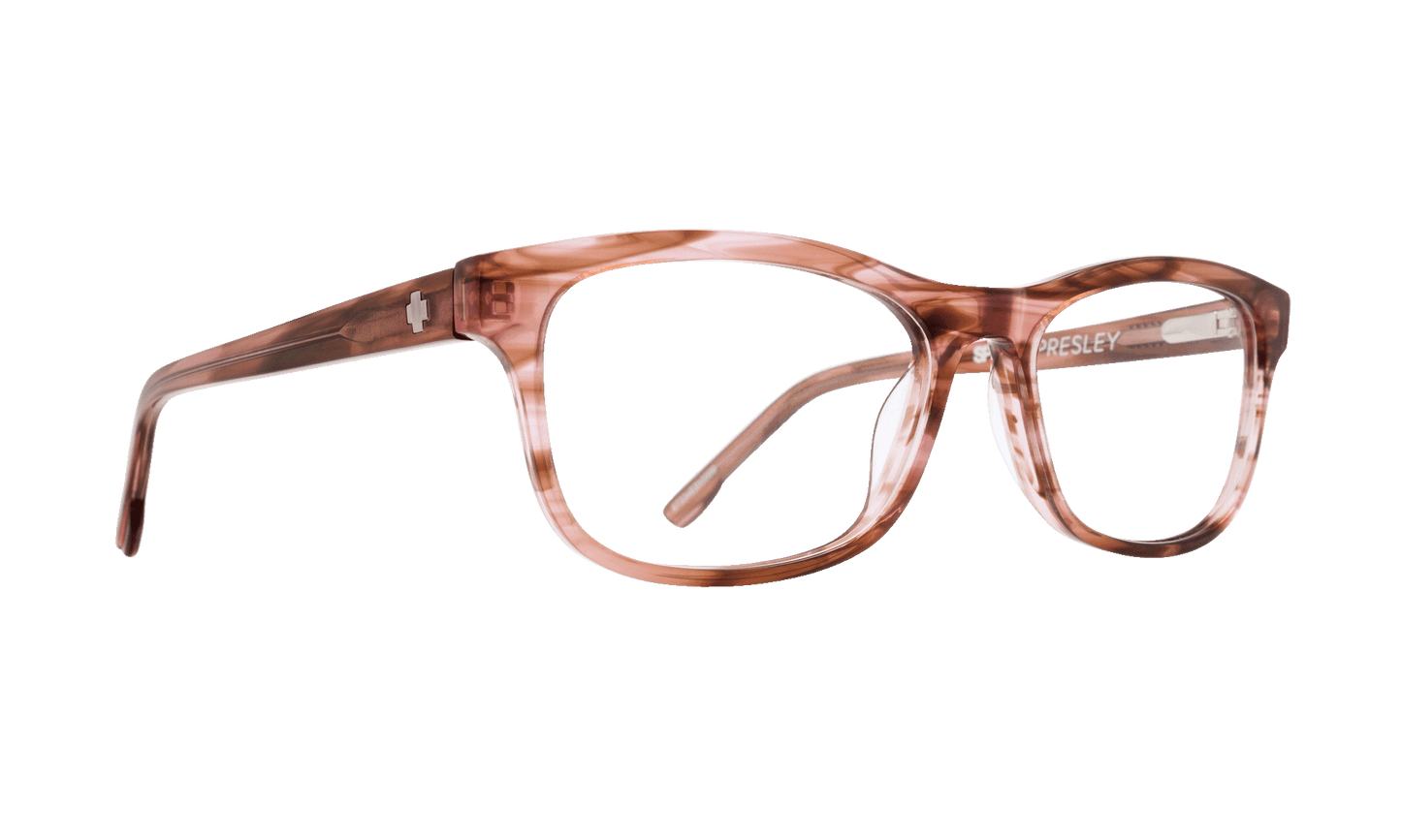 SPY PRESLEY Eyeglasses   Pink Smoke  a smooth 54-16-140