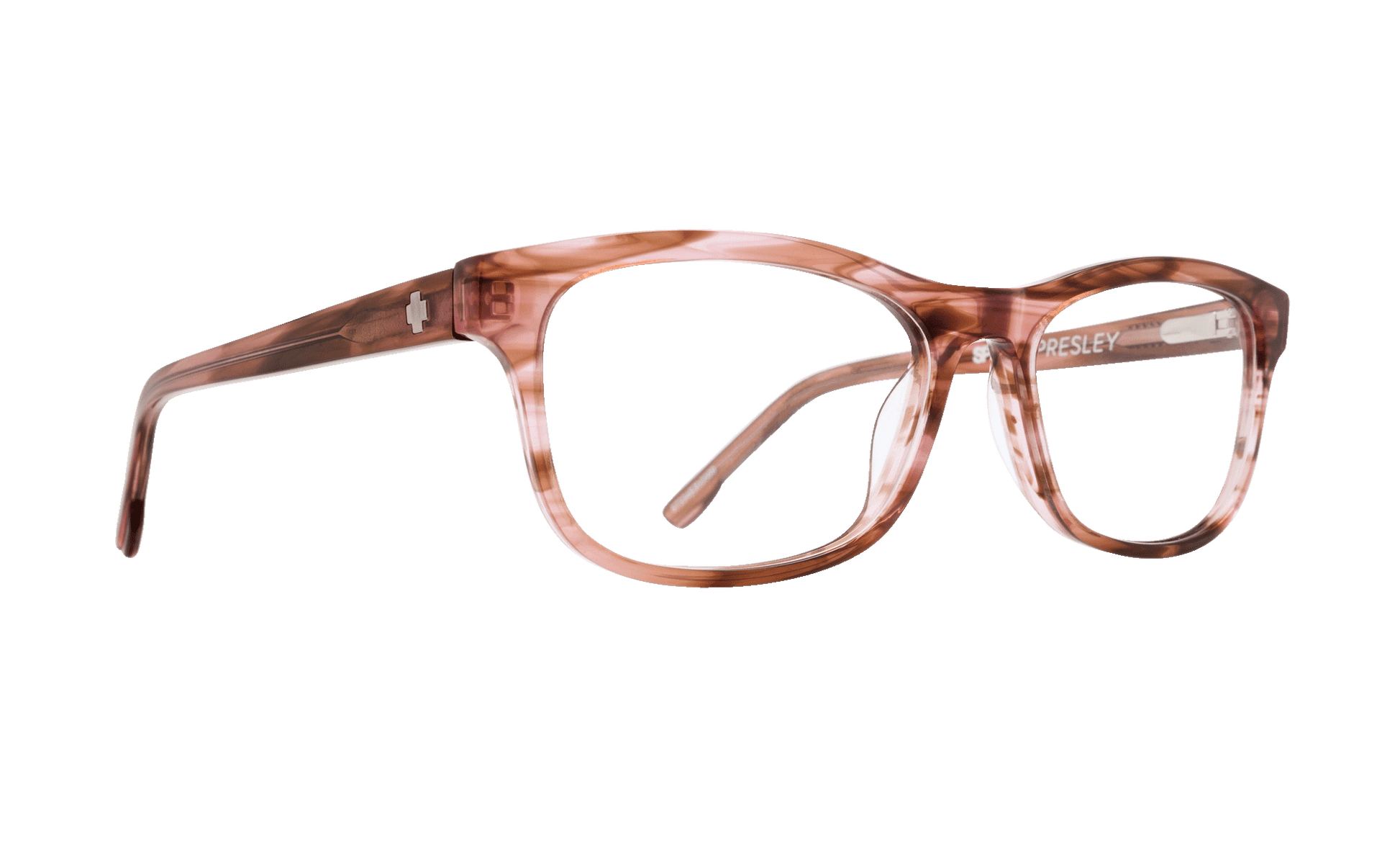 SPY PRESLEY Eyeglasses   Pink Smoke  a smooth 54-16-140