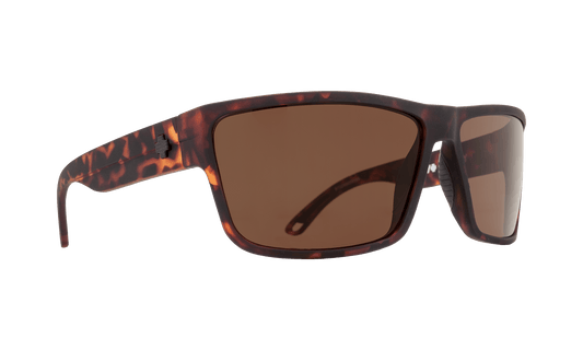 SPY Rocky Sunglasses  Happy Bronze Matte Camo Tort  64-15-130