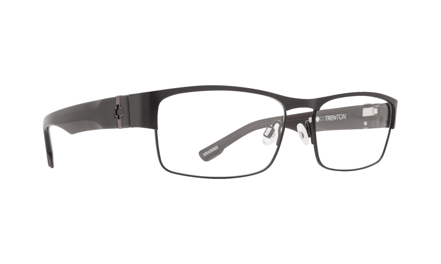 SPY TRENTON Eyeglasses   Matte Black/Smoke  a well-timed 55-16-140