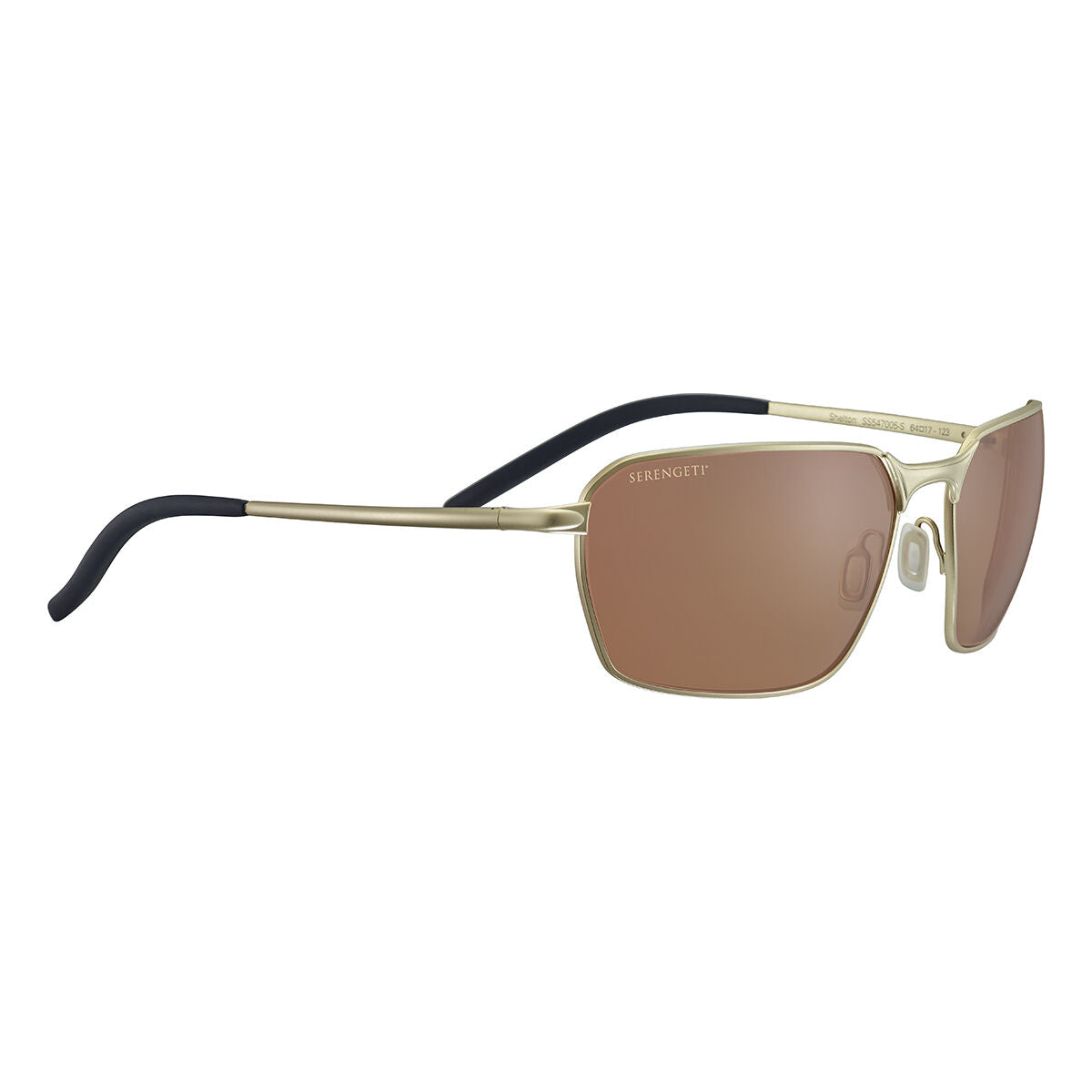 Serengeti Shelton Sunglasses  Matte Light Gold One Size
