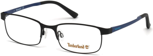 Timberland TB1348 Rectangular Eyeglasses 002-002 - Matte Black