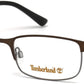 Timberland TB1348 Rectangular Eyeglasses 048-048 - Shiny Dark Brown