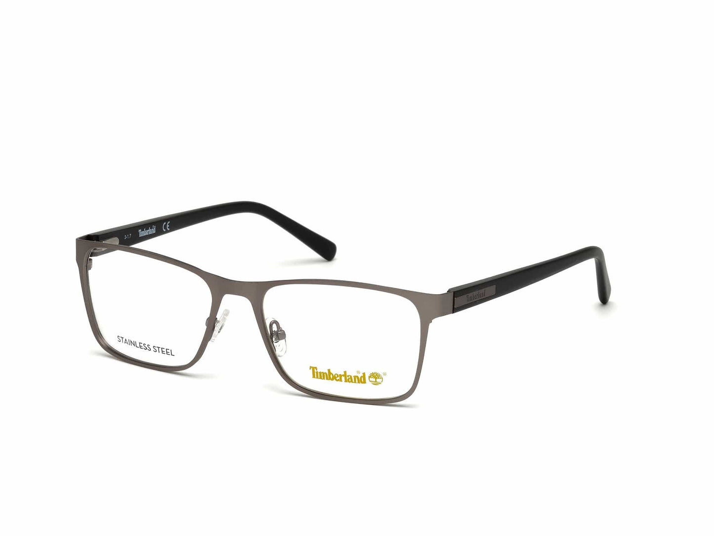 Timberland TB1578 Rectangular Eyeglasses 009-009 - Matte Gunmetal