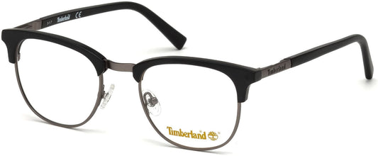 Timberland TB1582 Browline Eyeglasses 002-002 - Matte Black
