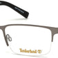 Timberland TB1585 Rectangular Eyeglasses 009-009 - Matte Gunmetal