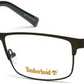 Timberland TB1594 Rectangular Eyeglasses 097-097 - Matte Dark Green