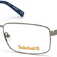 Timberland TB1669 Rectangular Eyeglasses 008-008 - Shiny Gunmetal