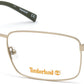 Timberland TB1669 Rectangular Eyeglasses 032-032 - Pale Gold