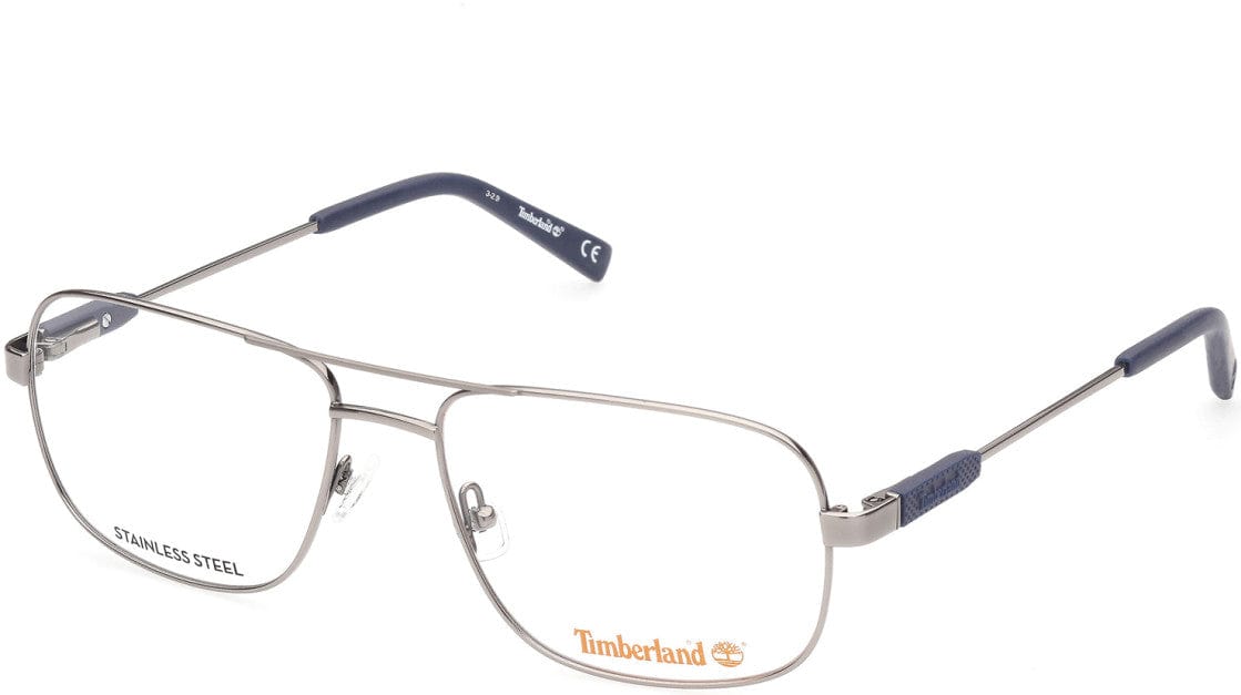 Timberland TB1676 Navigator Eyeglasses 008-008 - Shiny Gunmetal
