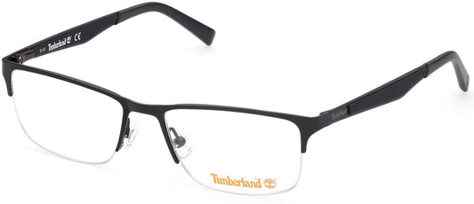 Timberland TB1709 Rectangular Eyeglasses 002-002 - Matte Black