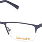Timberland TB1709 Rectangular Eyeglasses 091-091 - Matte Blue