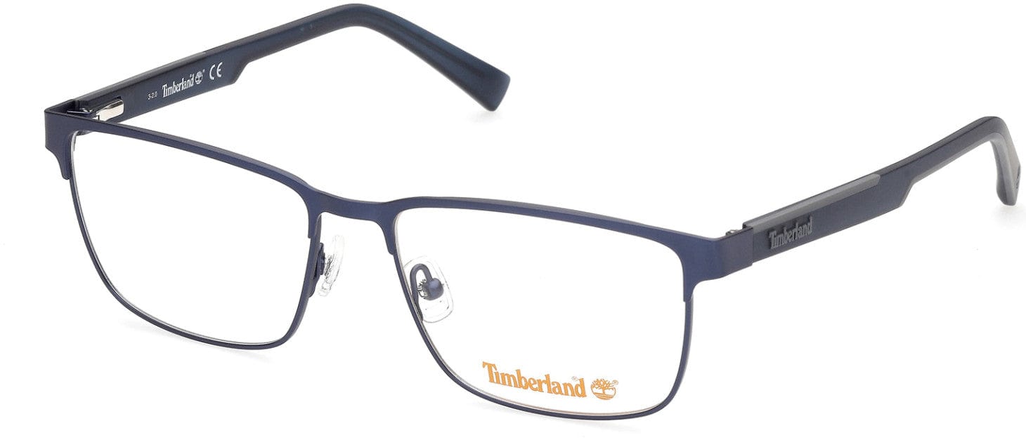 Timberland TB1721 Browline Eyeglasses 091-091 - Matte Blue