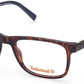 Timberland TB1722 Rectangular Eyeglasses 052-052 - Dark Havana