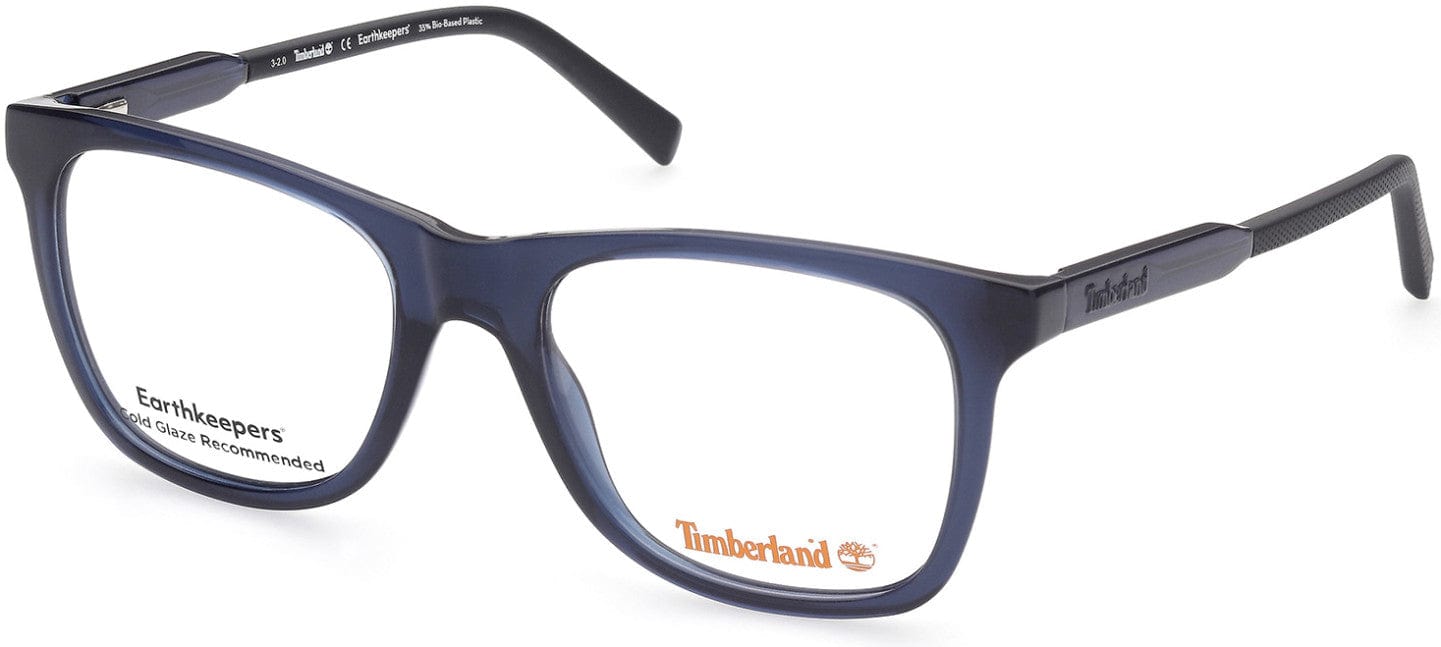 Timberland TB1723 Square Eyeglasses 090-090 - Shiny Blue