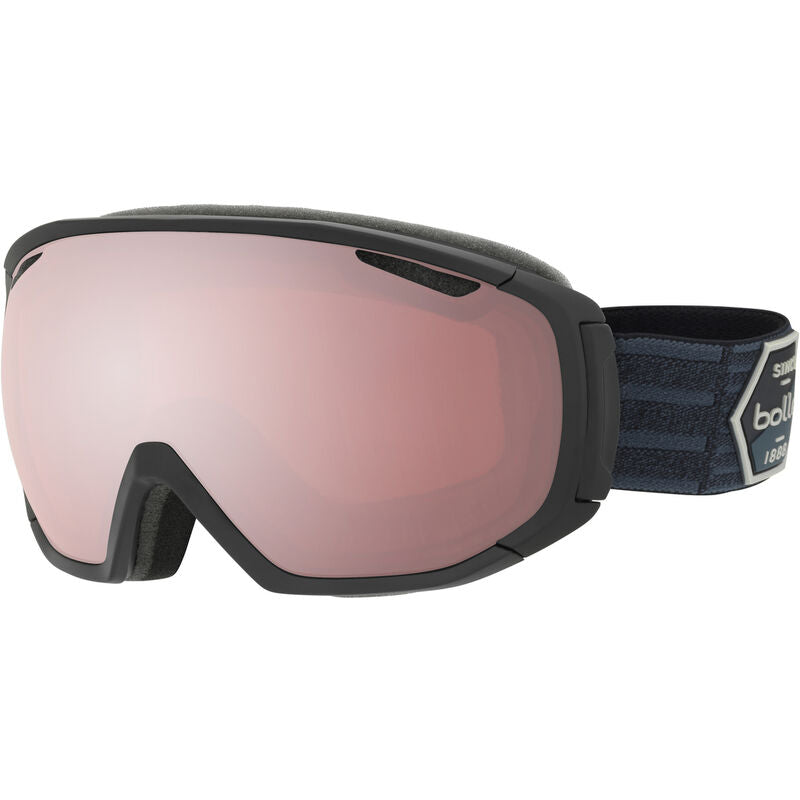 Bolle Tsar Bolle Winter Goggle  Matte Black Patch Vermillon Gun One Size