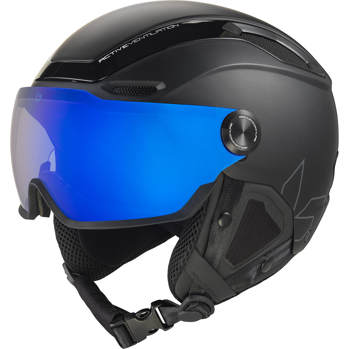 Bolle V-line Snow Helmets  Black Matte S 52-55