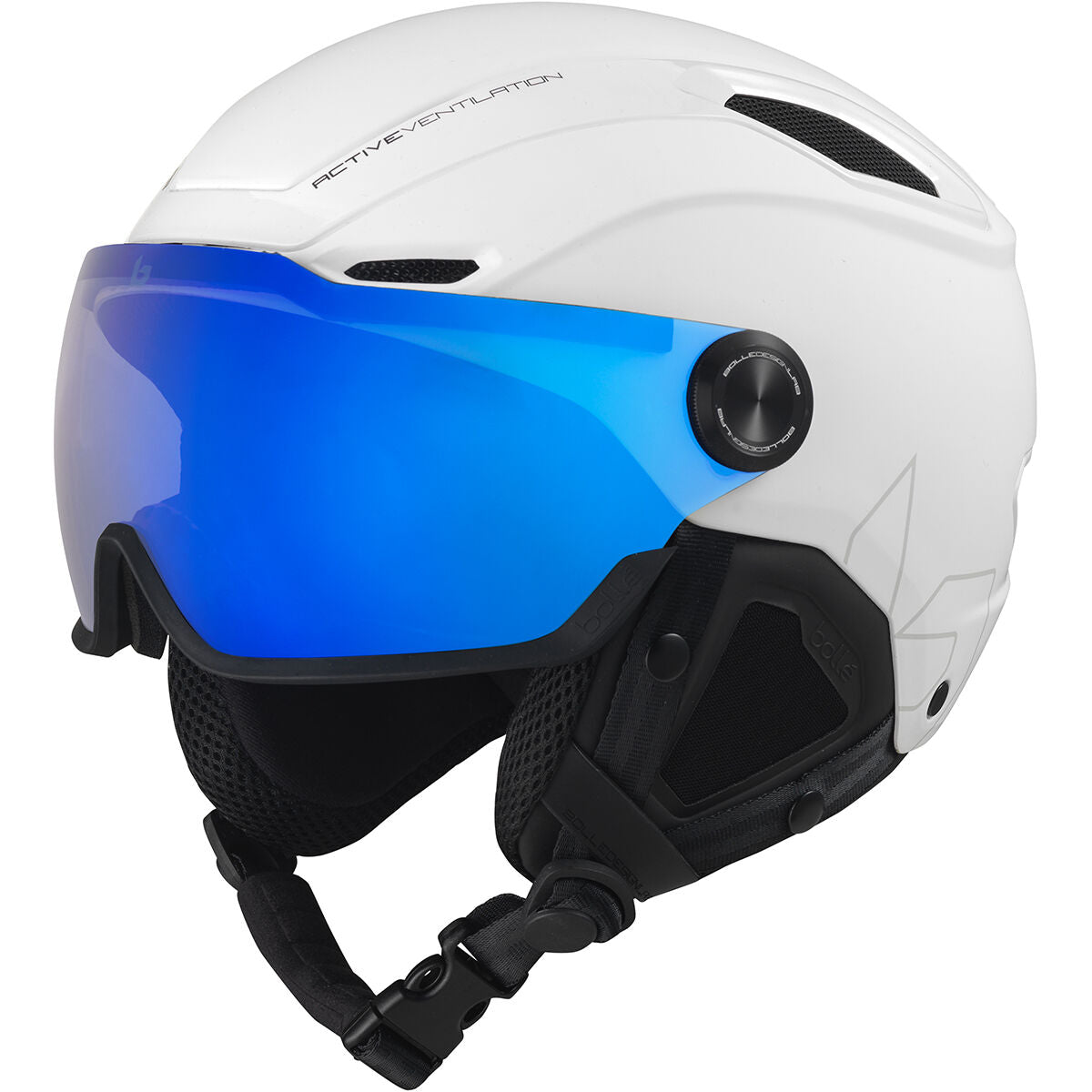 Bolle V-line Snow Helmets  White Matte S 52-55