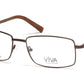 Viva VV4005 Eyeglasses 049-049 - Matte Dark Brown