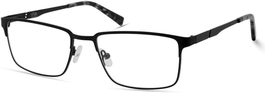 Viva VV4040 Rectangular Eyeglasses 002-002 - Matte Black
