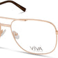 Viva VV4042 Navigator Eyeglasses 032-032 - Pale Gold