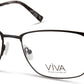 Viva VV4043 Rectangular Eyeglasses 002-002 - Matte Black