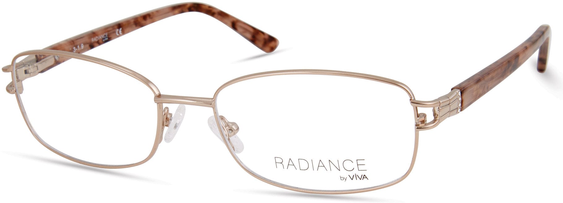 Viva VV8001 Rectangular Eyeglasses 032-032 - Pale Gold
