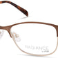 Viva VV8002 Square Eyeglasses 047-047 - Light Brown