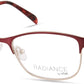 Viva VV8002 Square Eyeglasses 071-071 - Bordeaux