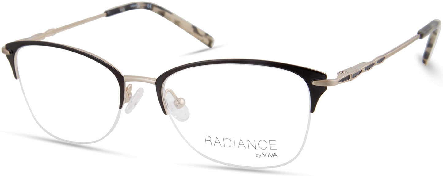 Viva VV8003 Square Eyeglasses 005-005 - Black