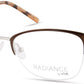 Viva VV8003 Square Eyeglasses 050-050 - Dark Brown