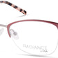 Viva VV8003 Square Eyeglasses 073-073 - Matte Pink