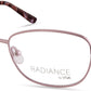 Viva VV8005 Oval Eyeglasses 072-072 - Shiny Pink