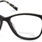 Viva VV8015 Square Eyeglasses 001-001 - Shiny Black